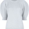 Alexander Mcqueen Ribbed Sweater in Gray (grey) - Lyst