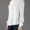 Alexander Mcqueen Victorian Blouse in White - Lyst