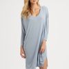 Donna Karan New York Sleepshirt in Blue - Lyst