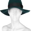 Emilio Pucci Woolfelt Fedora in Green - Lyst