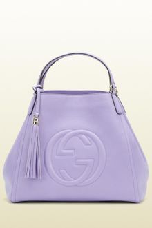 Gucci Soho Light Sunflower Leather Shoulder Bag - Lyst