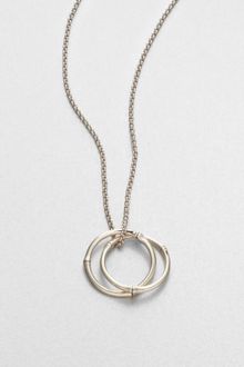 John Hardy Sterling Silver Bamboo Pendant Necklace - Lyst