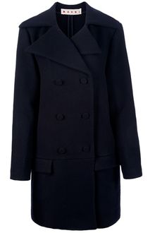 Marni Double Button Coat - Lyst