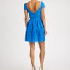 Oscar De La Renta Tulle Dress in Blue (gold) - Lyst