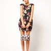 River Island Oversize Leopard Clutch in Animal (purple) - Lyst