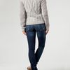 Tommy Hilfiger Long Sleeve Cable Knit Jumper with Crew Neck Aw in Gray (grey) - Lyst