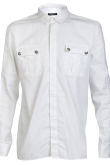 Balmain Military Shirt - Lyst