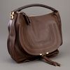 Chloé Marcie Tote in Brown - Lyst