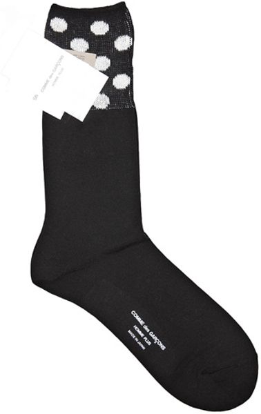 Comme Des Garçons Long Sock in Black for Men - Lyst