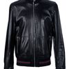 Gucci Classic Leather Jacket in Black for Men - Lyst