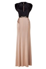 Jenny Packham Blackbaileys Embellished Silk Gown