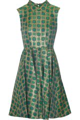 Kenzo Medallion Brocade Dress