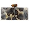 Marchesa Python Rectangular Box Clutch in Animal (tiger) - Lyst