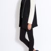 Tibi Knit Cashmere Combo Coat in Black - Lyst