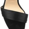 Christian Louboutin Vampanodo Satin and Suede Sandals in Black - Lyst