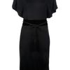 Gucci Belted Dress in Black - Lyst