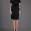 Gucci Belted Dress in Black - Lyst