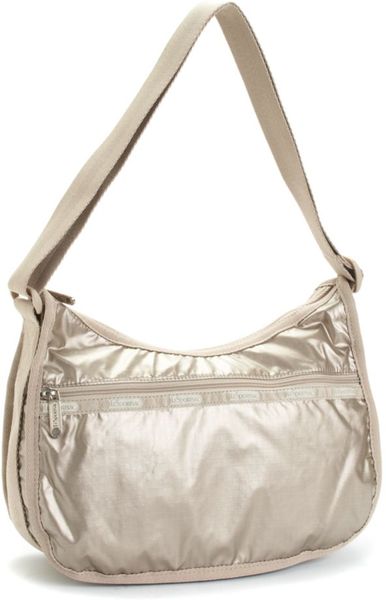 Lesportsac Classic Hobo In Beige Pearl Lighting Lyst 