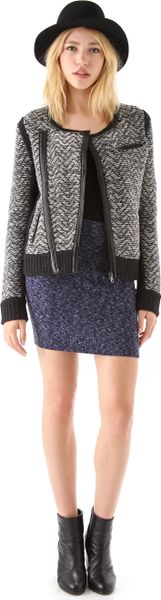 Rag & Bone Lily Skirt in Blue (navy) - Lyst