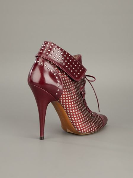 tabitha simmons lace up boots