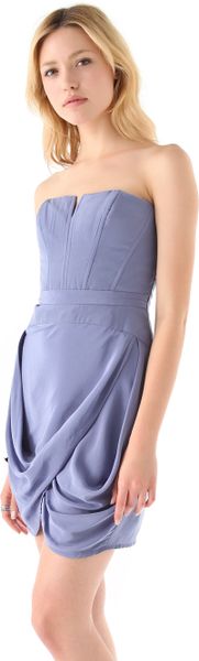 Zimmermann Lace Back Dress in Purple