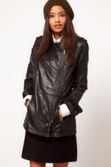 ASOS Collection Asos Longline Leather Jacket