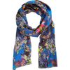 Erdem Doublesided Abstract Floral Scarf in Blue (floral) - Lyst