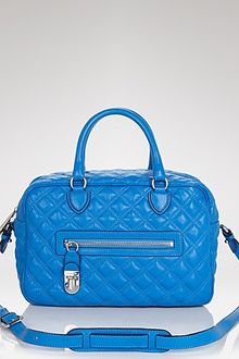 Marc Jacobs Satchel Quilted Leather Manhattan - Lyst
