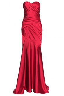 Marchesa Notte Marchesa Notte Strapless Evening Gown - Lyst