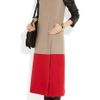 Mason By Michelle Mason Colorblock Wool and Cashmere Blend Coat in Beige (oatmeal) - Lyst