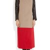 Mason By Michelle Mason Colorblock Wool and Cashmere Blend Coat in Beige (oatmeal) - Lyst