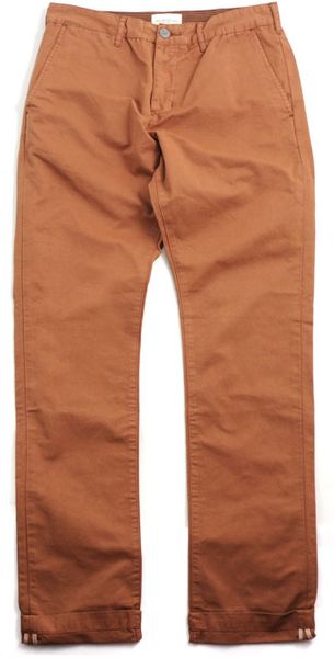 Obey Obey Classique Chino Pants Picante - Lyst