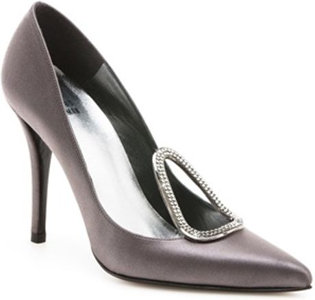 Stuart Weitzman Glopear Pumps in Gray (slate) - Lyst