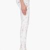 Balmain Nude Floral Print Jeans in White (nude) - Lyst