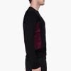 Christopher Kane Black Flock Panel Sweater in Black for Men - Lyst