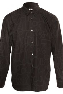 Comme Des Garçons Printed Pattern Shirt  - Lyst