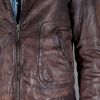 Dolce & Gabbana Distressed Lamb Skin Jacket in Brown for Men - Lyst