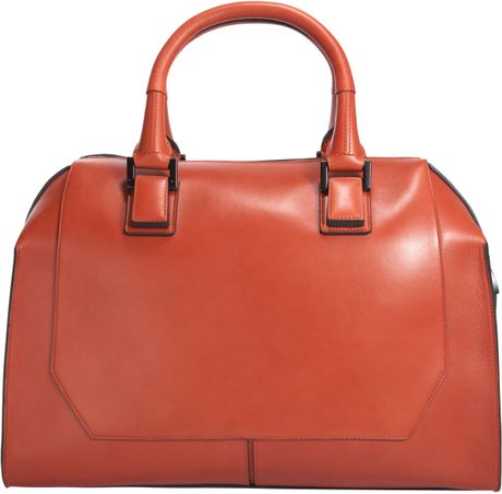 Narciso Rodriguez Medium Bowler Tote in Red - Lyst