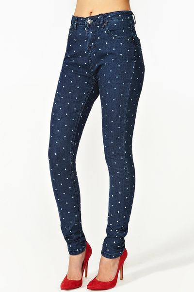 nasty gal polka dot