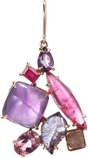 Sharon Khazzam Multigemstone Norma Earrings - Lyst