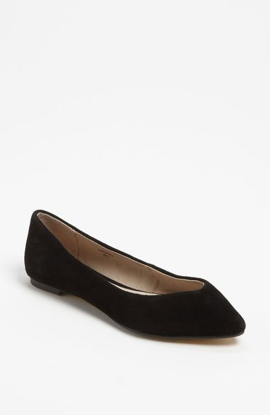 Topshop Milly Flat in Black - Lyst