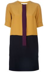 Victoria Beckham Colour Block Dress