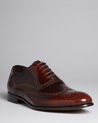Gordon Rush Pacific Oxford Wingtip Shoes - Lyst