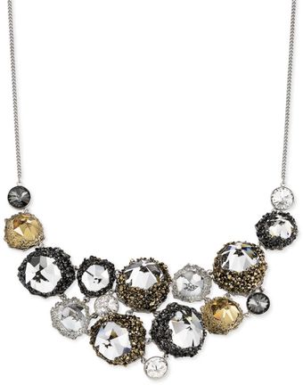 Swarovski  Crystal Poison Frontal Necklace - Lyst