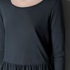 Zara Casual Peplum Tshirt in Gray (coal) - Lyst