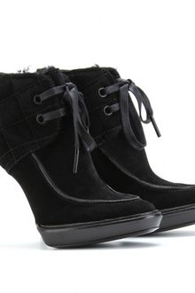 Burberry Prorsum The Field Cardcross Platform Ankle Boots - Lyst