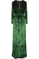 Gucci Leopard Velvet Gown