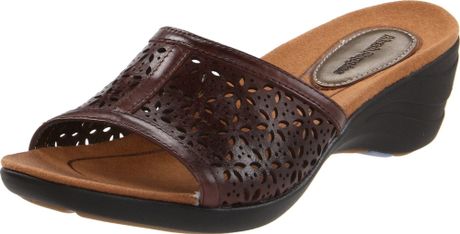 Hush PuppiesÂ® Hush Puppies Womens Vasanti Slide Sandal in Brown (dark ...