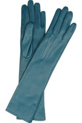 Lanvin Long Leather Gloves
