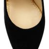 Stella Mccartney Metalheel Velvet Pumps in Black (gold) - Lyst